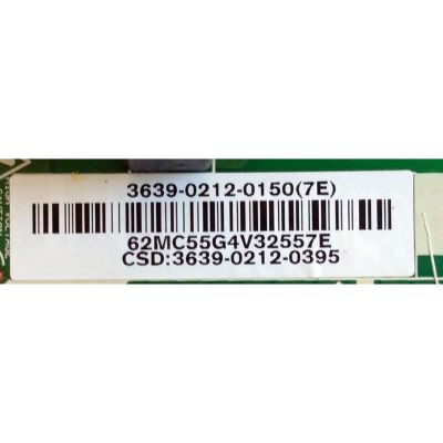 MAIN FUENTE (COMBO) PARA TV VIZIO / NUMERO DE PARTE 3639-0212-0150 / 0171-2271-5647 / 3639-0212-0395 / PANEL T390XVN01.0 / MODELOS D39HN-D0 LAUAUABS / D39HN-D0 LAUAUABR  - Imagen 2